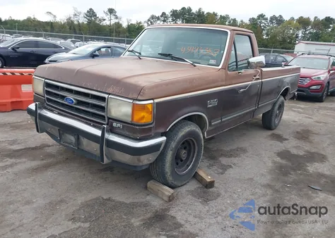 1991 Ford F150 из США, поврежденный, VIN 1FTDF15Y9MNA97373